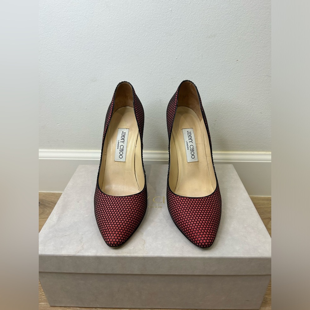 Black and Red Jimmy Choo Heels